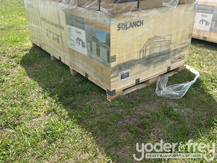 unused-ir-42'-x-30'-triple-garage-metal-shed-image-9