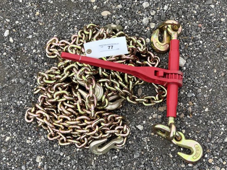 #77-•-(2)-3/8"-20'-chains-&-(1)-9,200-lb-boomer-image-1