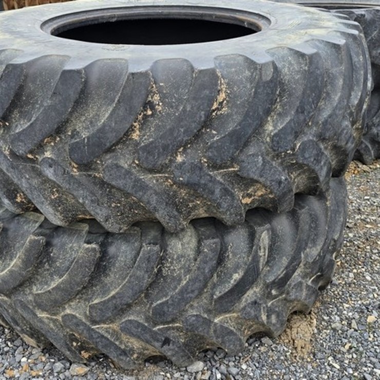 2-Firestone 16.9R26 Tractor Tires