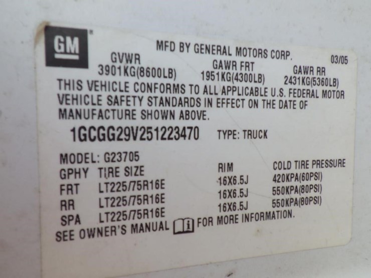 2005-chevrolet-express-2500-image-15