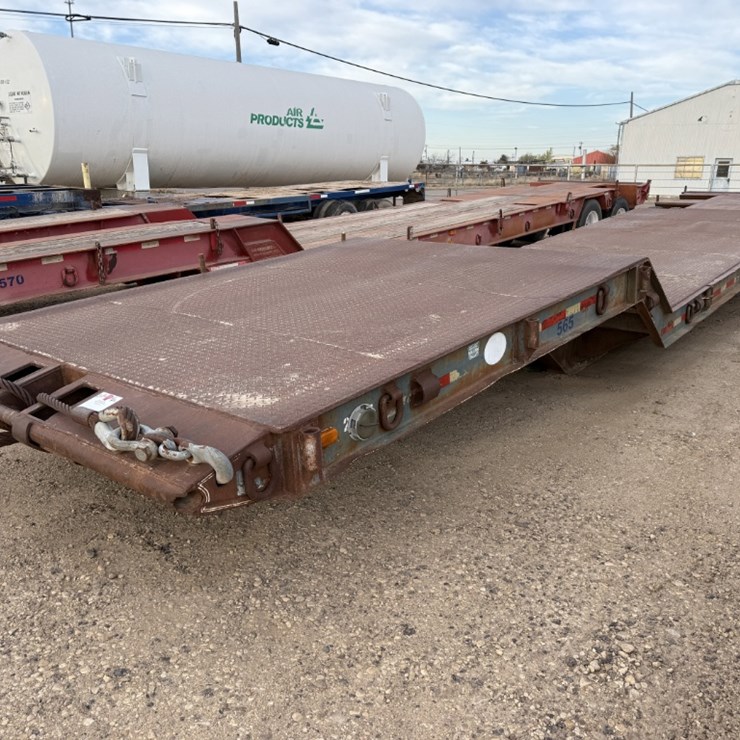 1981 AZTEC 42 X 96 T/A DROP DECK LOWBOY