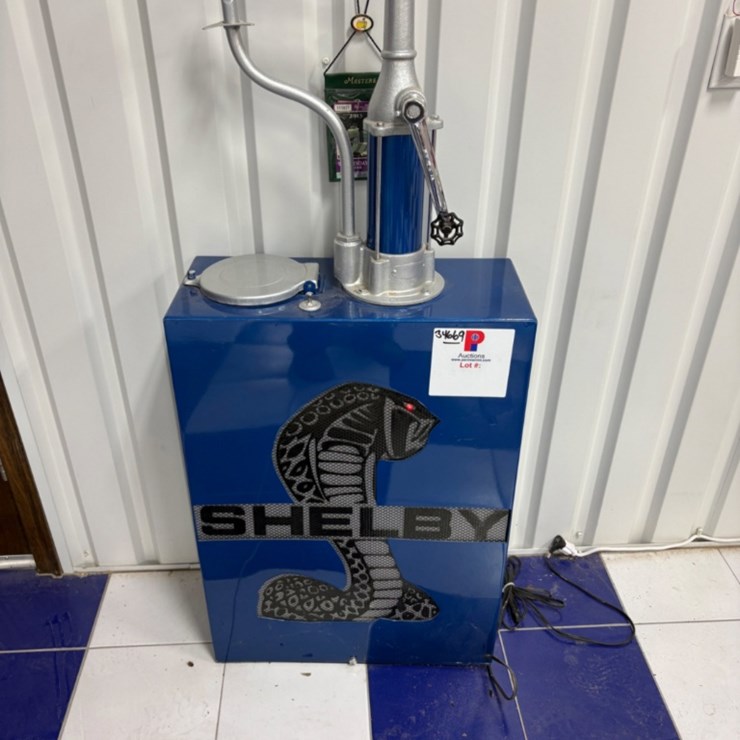 SHELBY COBRA Fuel pump decoration & Neon sign