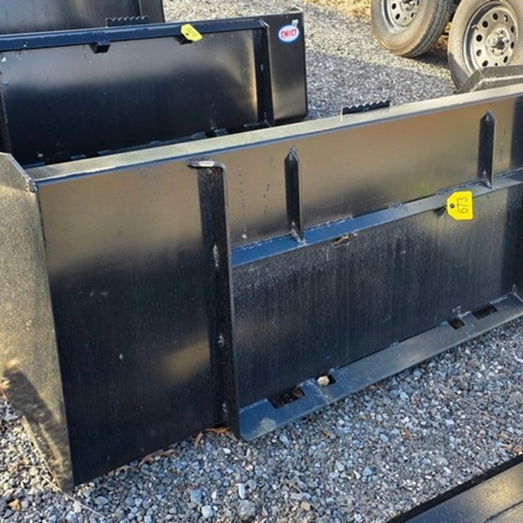 New Swict 78" Skidloader Material Bucket