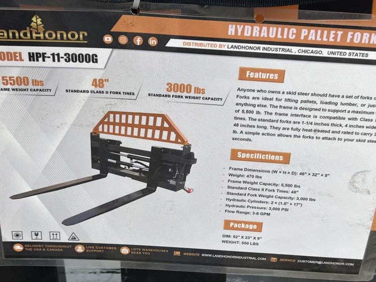 #32-•-48"-skid-steer-hydraulic-pallet-forks---land-honor-image-3