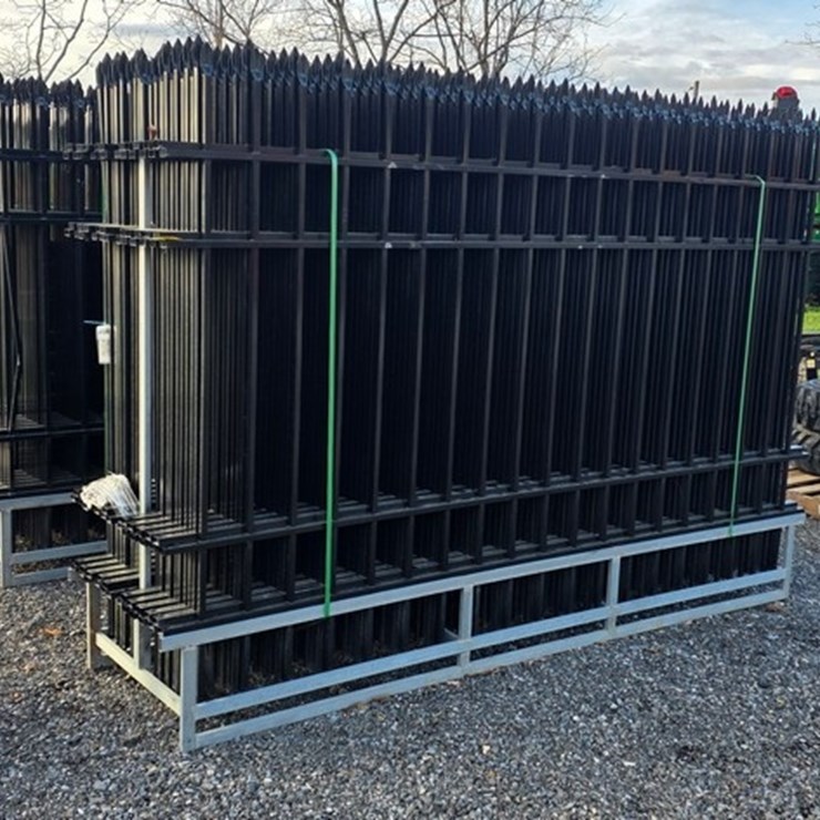 New 10'x220' Wrought Iron Fence