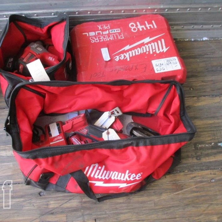 LOT OF MILWAUKEE M18 HAND TOOLS