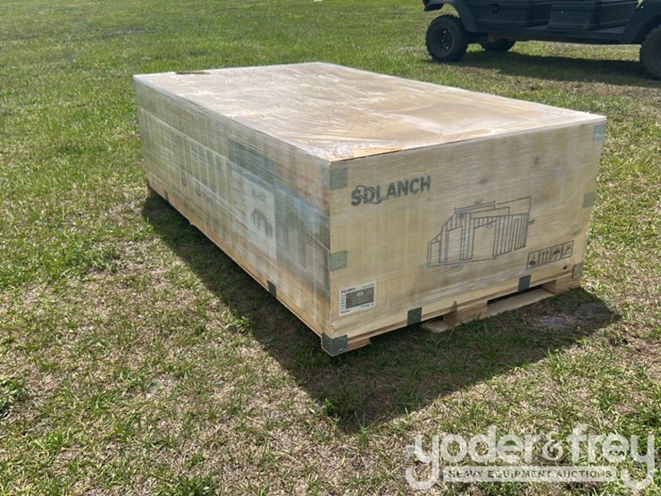 unused-ir-42'-x-30'-triple-garage-metal-shed-image-4