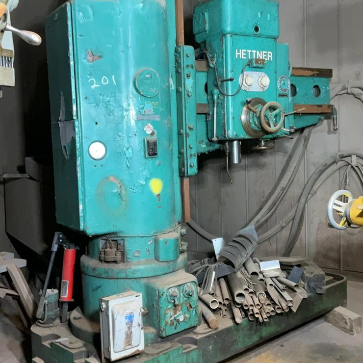 #201 • Hettner 4’ Radial Mill
