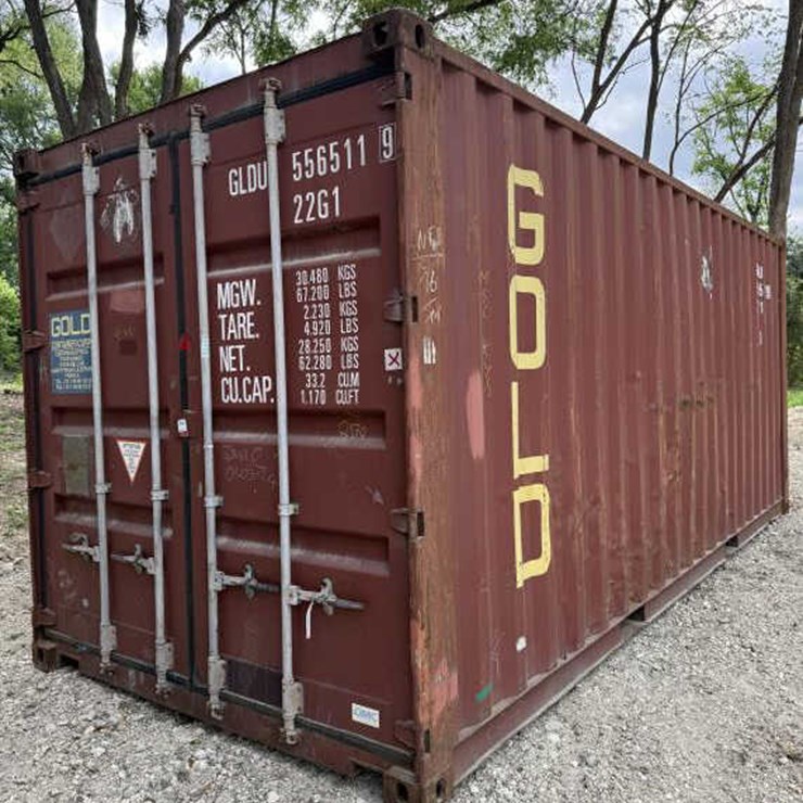 #111 • 20' Conex/ Container - Red - USED