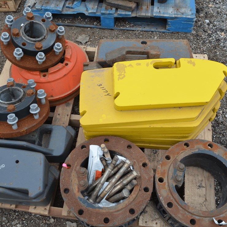 Assorted Weights & Wheel Spacers