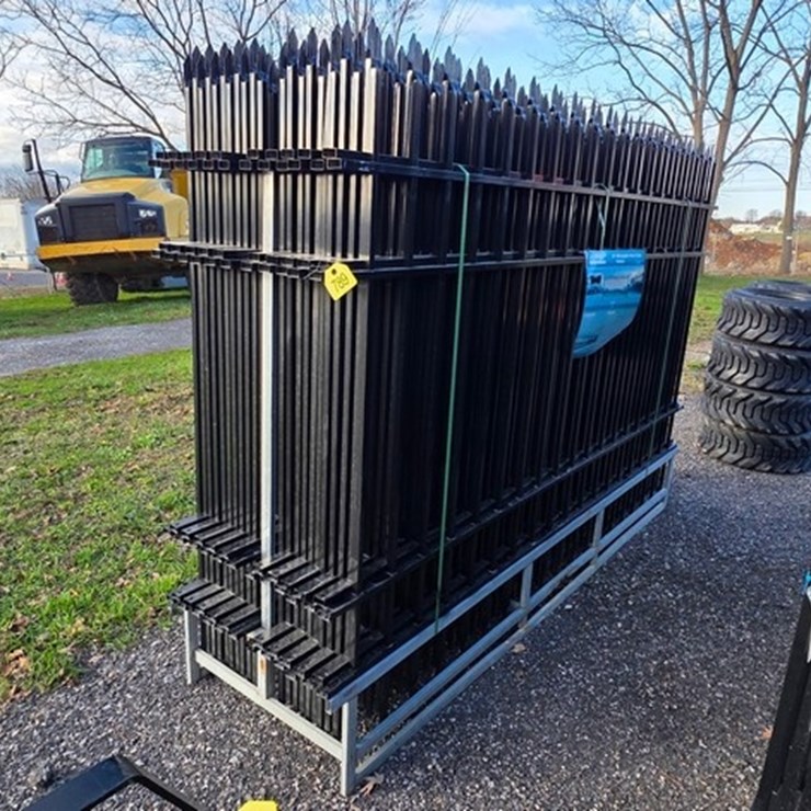 New 10'x220' Wrought Iron Fence