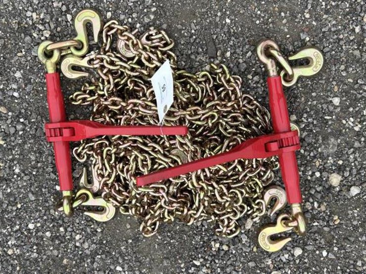 #65-•-(4)-5/16"-20'-chains-&-(2)-5,400-lb-boomers-image-1