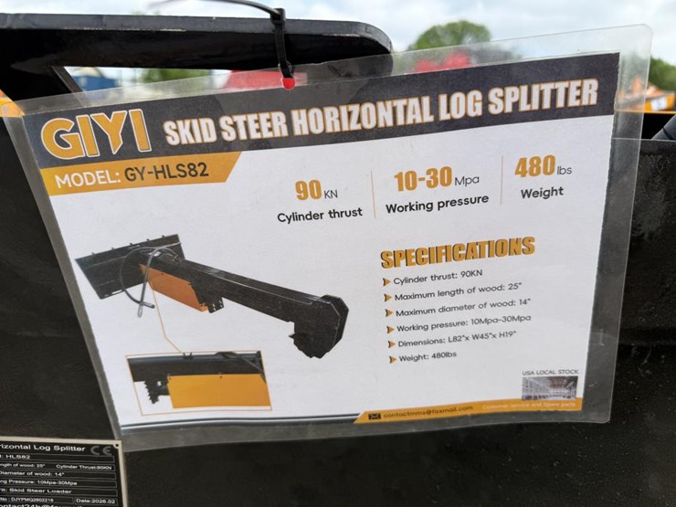 #155-•-skid-steer-horizontal-log-splitter-image-3