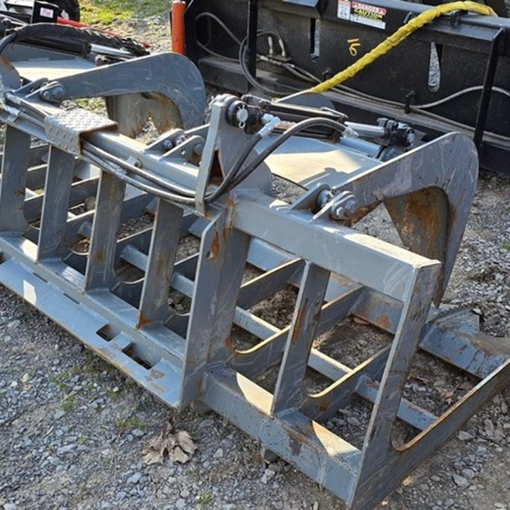 84" Double Skidloader Grapple