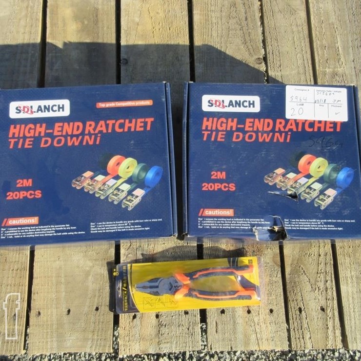 HOOKLESS RATCHET STRAPS