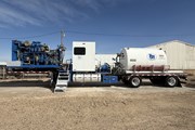 2018 CS&P 270K SCFH 10K WP NITROGEN PUMPER MTD ON 2018 LOADCRAFT T/A TRAILER