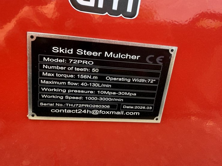 #146-•-skid-steer-mulcher-w/-72"-working-width-image-2