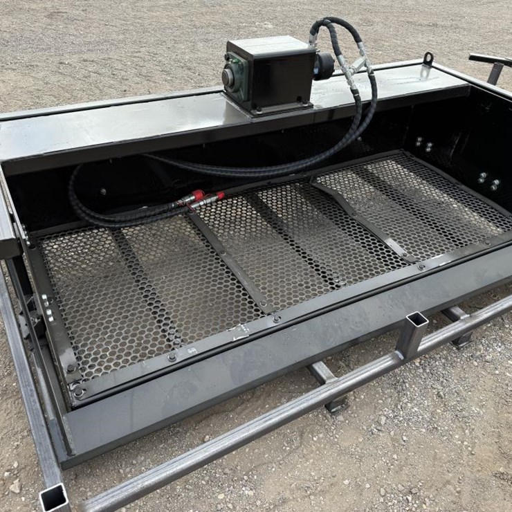 #166 • Skid Steer 79" Vibrating Screening Bucket