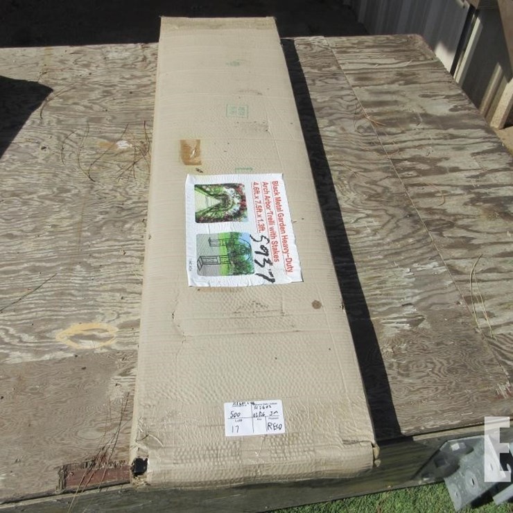 4.6' X 7.5' X 1.3' ARCH ARBOR TRELLIS