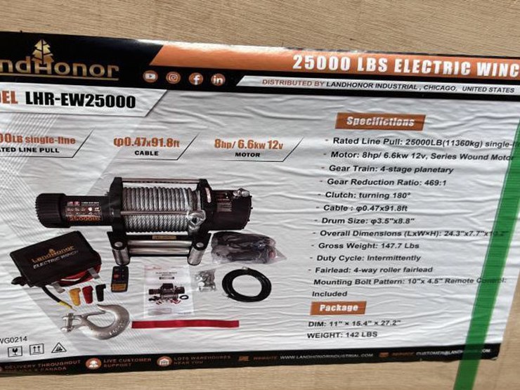 #134-•-25,000-lb-electric-winch-image-1