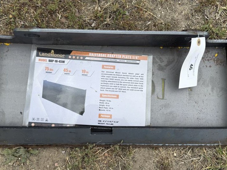 #46-•-mini-skid-steer-1/4"-plate-image-1