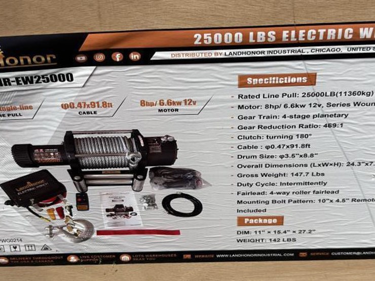 #133-•-25,000-lb-electric-winch-image-1