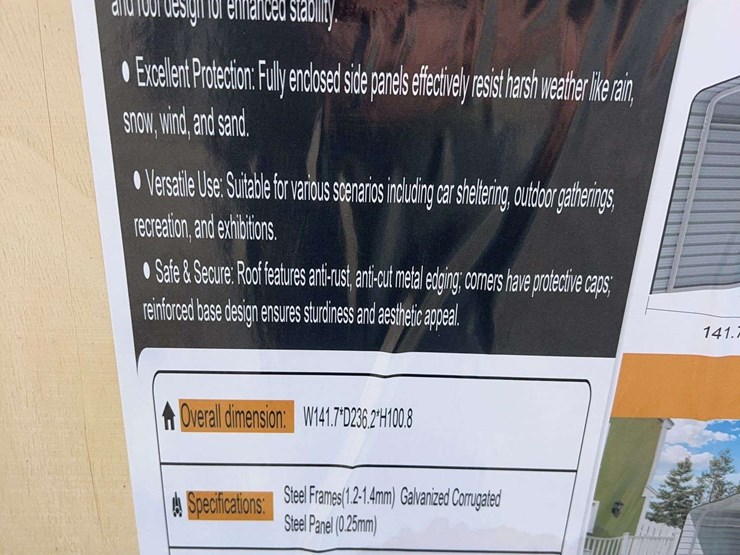 sdlanch-sdlc1220-high-end-carport,-12-ft-x-20-ft-image-3