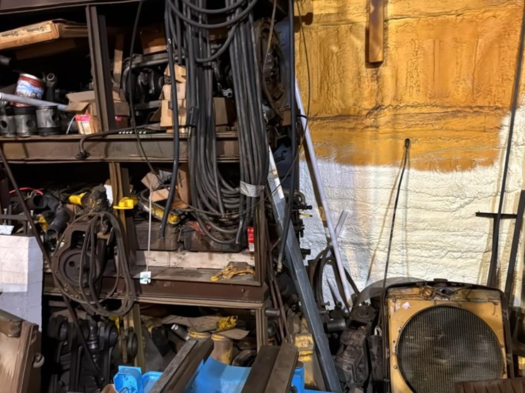 #263-•-steel-shelf-and-cat-engine-parts-image-2