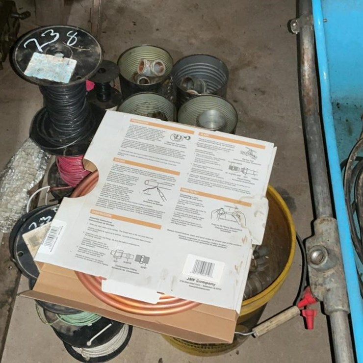 #238 • Electrical Wiring, Copper Coil, and Misc. Parts