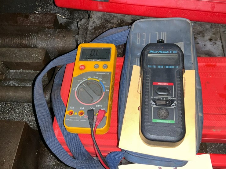 #116-•-blue-point-tachometer-and-electric-meter-image-1