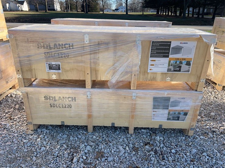 sdlanch-sdlc1220-high-end-carport,-12-ft-x-20-ft-image-1