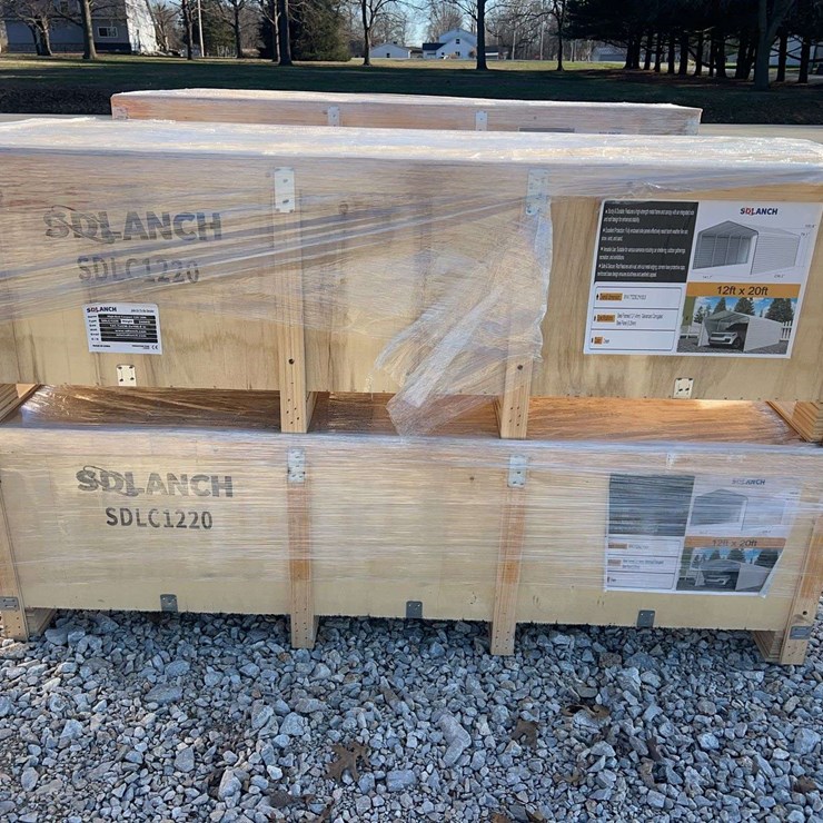 SDLANCH SDLC1220 High-End Carport, 12 ft x 20 ft