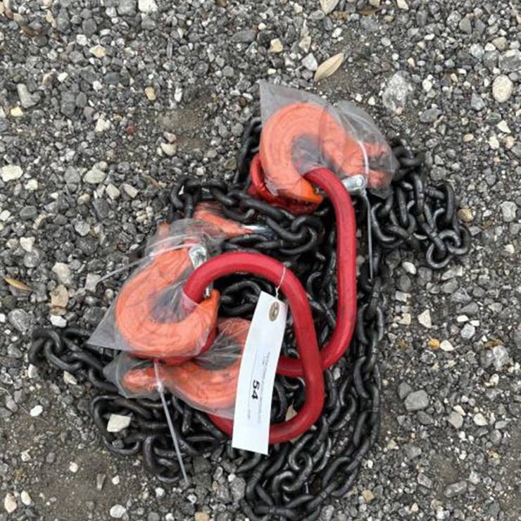 #54 • (2) 5/16" 7' G80 Double Chain Sling