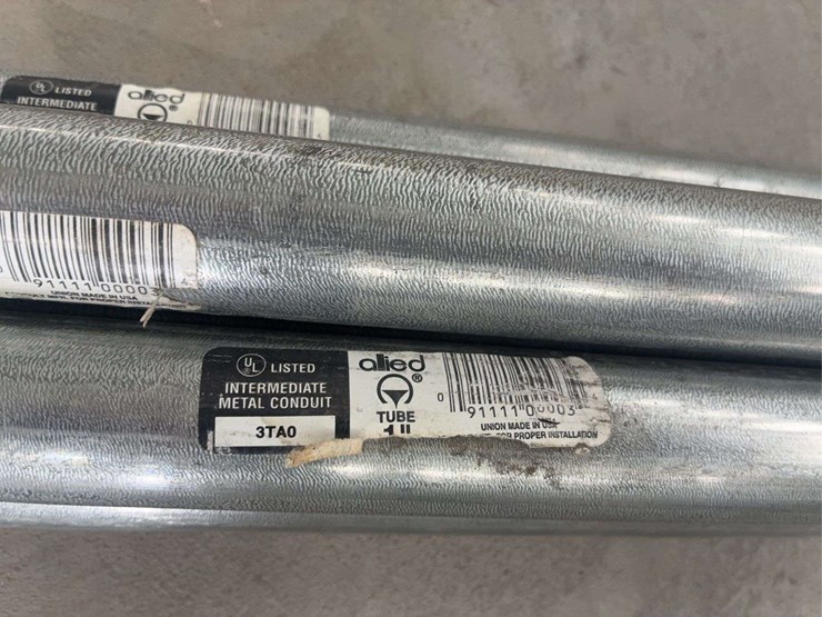 five-1"-x-10'-galvanized-steel-conduit-pipes-image-5