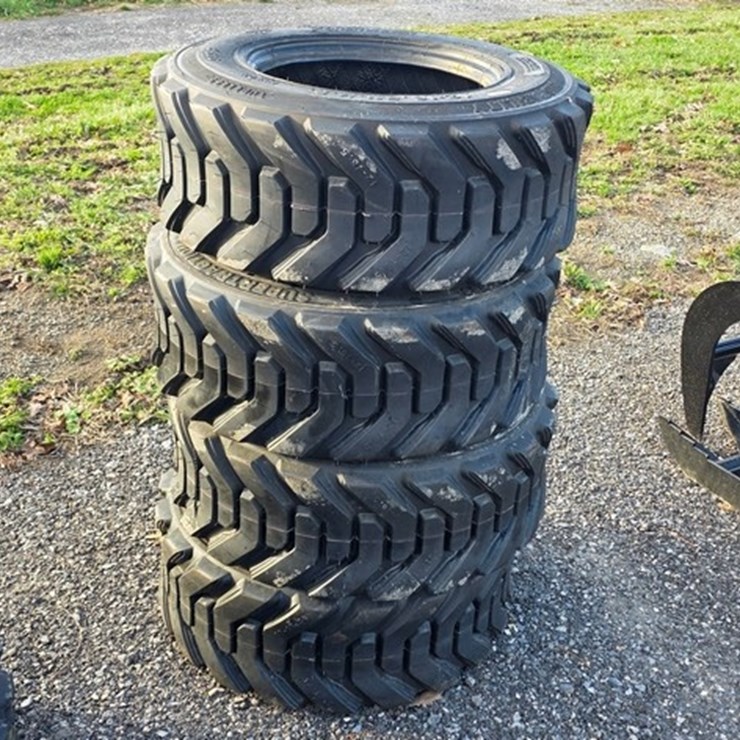 New 4-Forerunner 12-16.5 Skidloader Tires