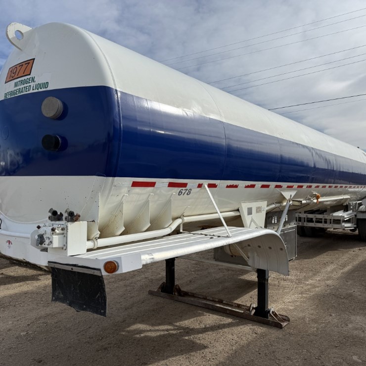 2009 CS&P 7,600 GAL. LN2 NITROGEN T/A TRANSPORT TRAILER