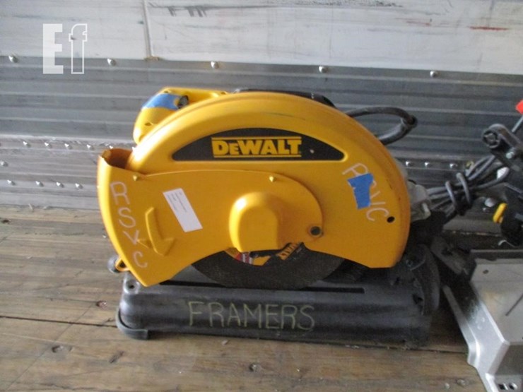 lot-of-(2)-dewalt-10"-miter-&-cut-off-saws-image-3