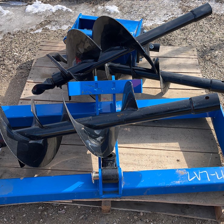 Skid Steer Post Hole Digger