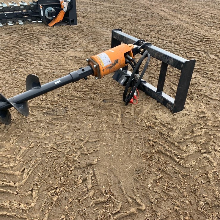 Skid Steer Post Hole Auger