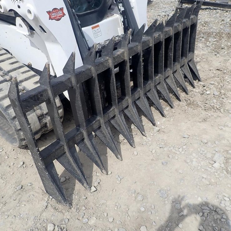 Wildcat 84" Skid Steer Root Rake
