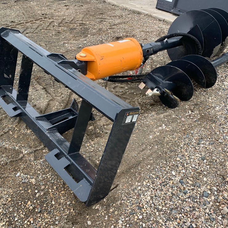 Skid Steer Post Hole Auger