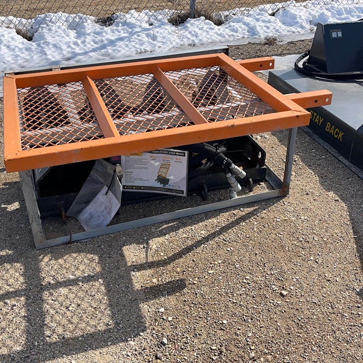 Skid Steer Winch Puller