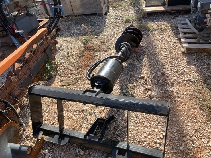skid-steer-auger-w/-12”-auger-bit-image-4
