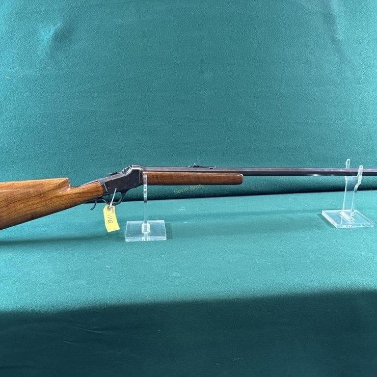 1885 HI-Wall Falling Block 22cal Rifle