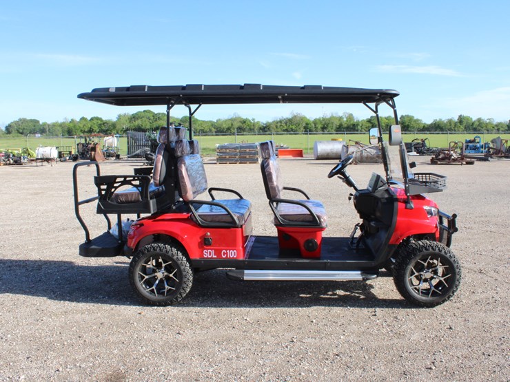#2312-•-2026-sdlanch-c100-golf-cart---6-seat-luxury-seats-with-headrest-image-1
