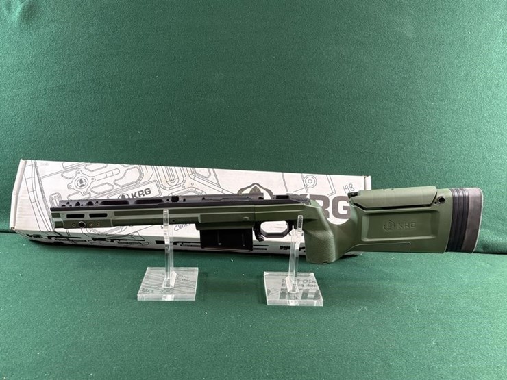krg-sako-green-bravo-rem-700la-stock-image-7