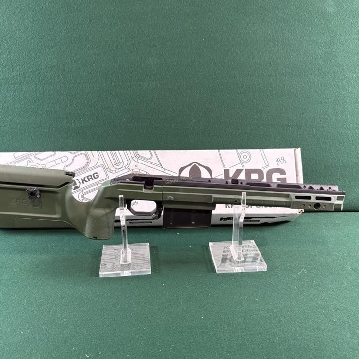 KRG Sako Green Bravo Rem 700LA Stock