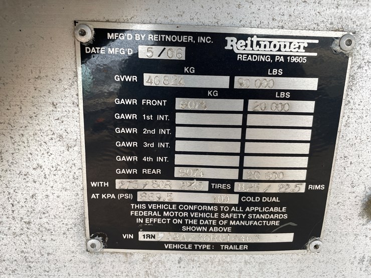 #153-•-2006-reitnouer-48'-aluminum-semi-truck-deck-over-trailer-(has-wi-title)-image-40