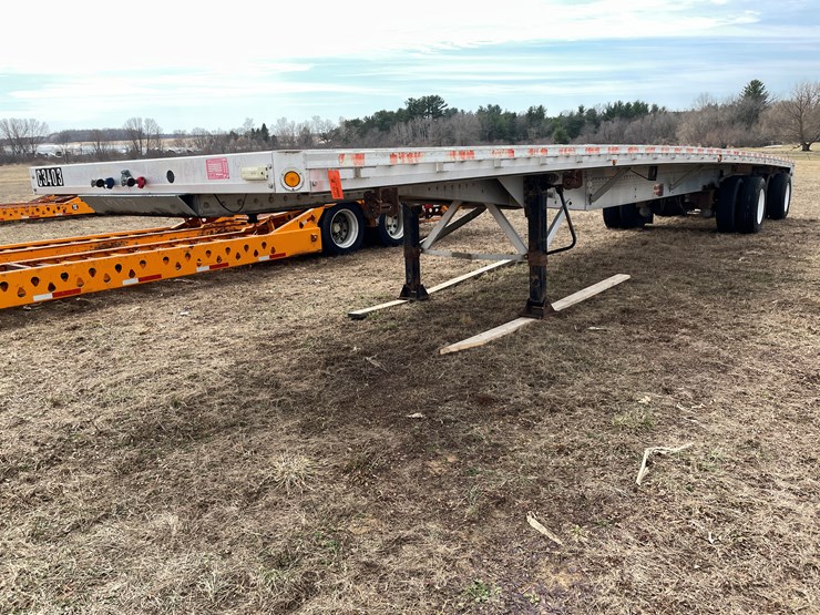 #153-•-2006-reitnouer-48'-aluminum-semi-truck-deck-over-trailer-(has-wi-title)-image-1