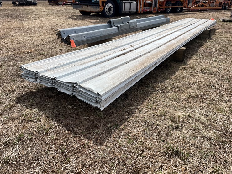 #10729-•-approx.-(9)-sheets-of-steel-roofing-image-1